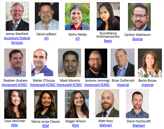 Panel of the industry guests visiting during the showcase